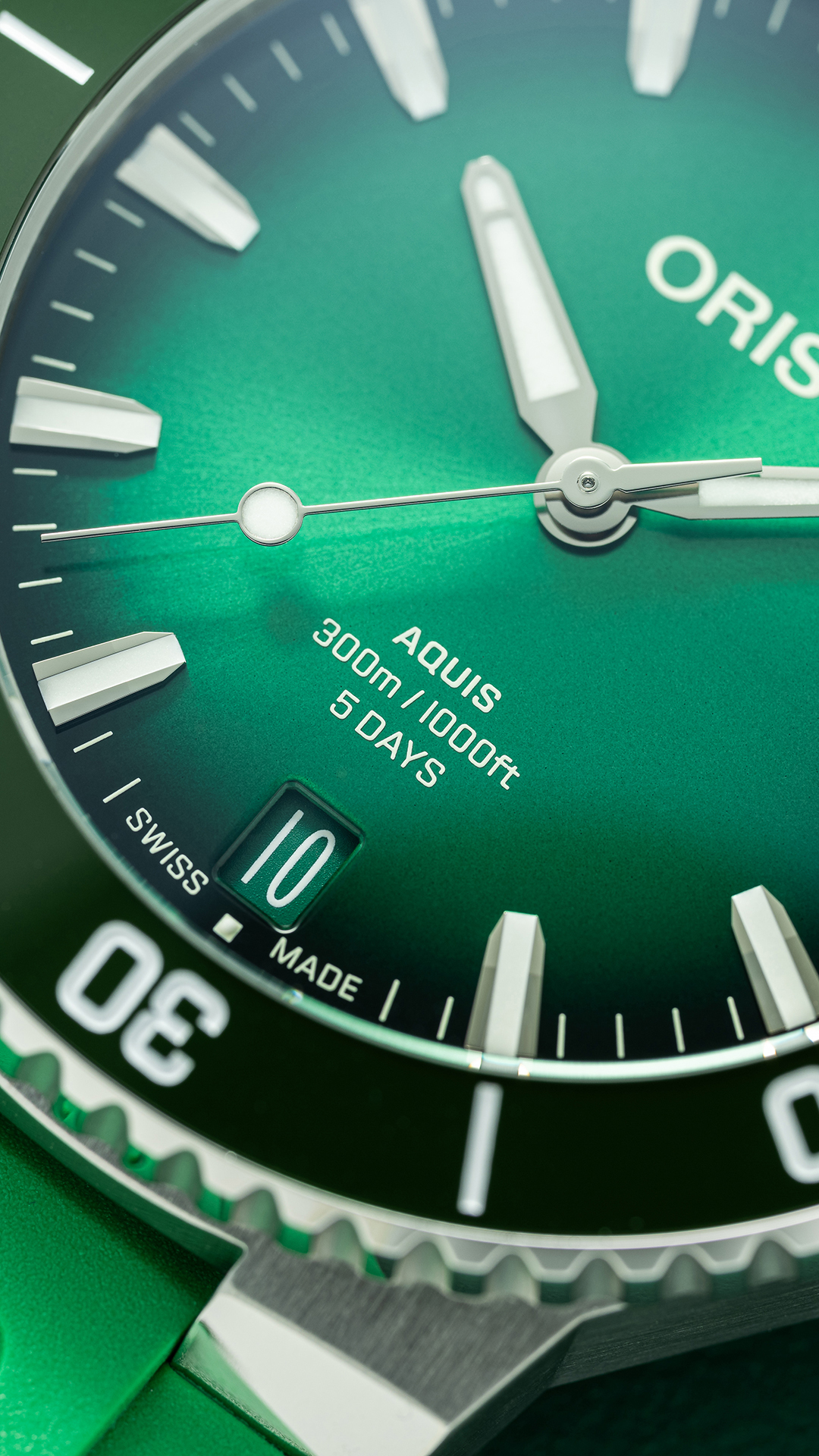 ORIS  Мужские швейцарские часы с автоматическим механизмом, каучуковый ремешок, 43,5 мм